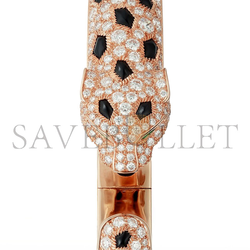 CARTIER PANTHÈRE DE CARTIER BRACELET, MEDIUM MODEL, HALF-PAVED N6722217